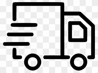 Mini Van Delivery Express Mail Vehicle Svg Png Icon - Deliver Icon Png White Clipart