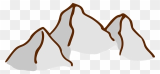 Mountains On A Fantasy Map Clipart