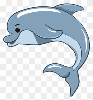 Cartoon Dolphin Clipart