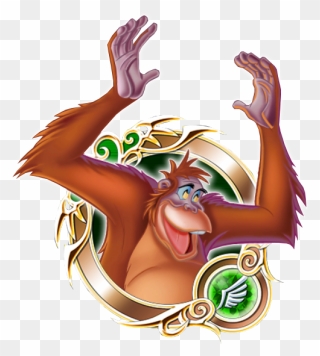 The Jungle Book Clipart King Louie - King Louie Clip Art - Png Download
