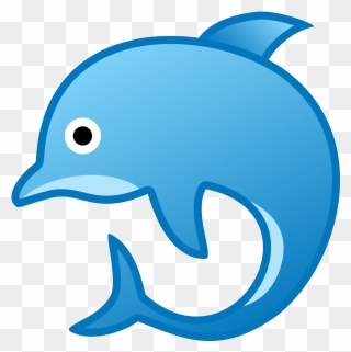 Icon Noto Animals Nature - Delfin Emoji Clipart