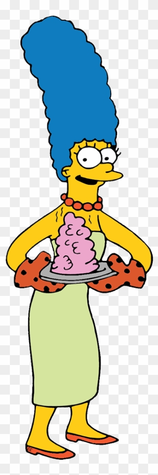 Simpsons Marge Clipart - Png Download