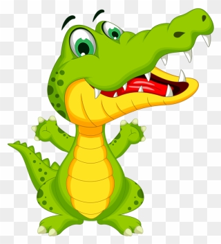 Funny Picture Of Crocodile Clipart
