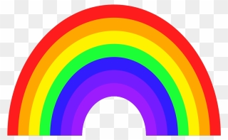 Rainbow Clip Art Small - Png Download