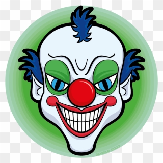 Scary Clown Clipart Transparent Scary Clown Clipart - Transparent Cartoon Scary Clown - Png Download