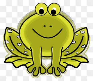 Transparent Frogs School Clipart - Transparent Background Frog Clipart - Png Download