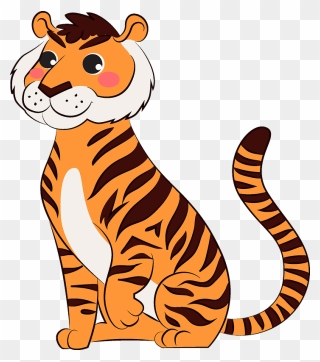 Tiger Clipart - Siberian Tiger - Png Download