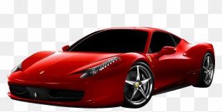 Key Clipart Ferrari - Transparent Background Sport Car Png