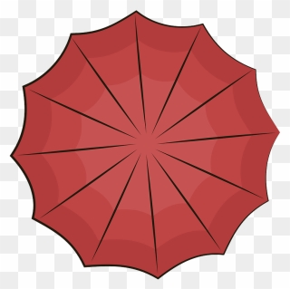 Red Umbrella Clipart - Umbrella - Png Download