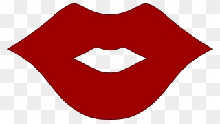 Kiss Lips Woman Sexy Love Red Png Image - Small Lips Cartoon Png Clipart