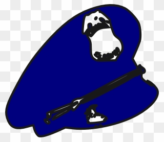 Police Officer Hat Clip Art - Clipart Transparent Background Police Hat - Png Download