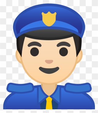 Download Svg Download Png Police Man Emoji - Police Emoji Png Clipart