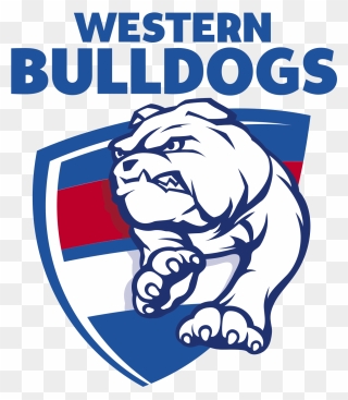 Transparent Bulldog Clip Art - Western Bulldogs Logo Vector - Png Download