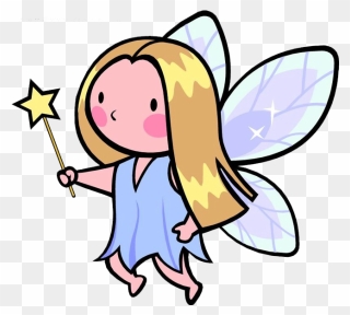 Fairy Clipart Sad - Tooth Fairy Drawing Easy - Png Download