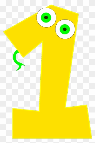 Number One Yellow Png, Svg Clip Art For Web - Circle Transparent Png