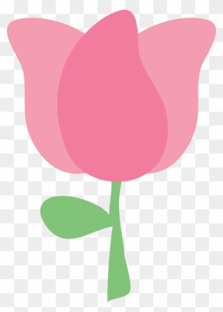 Kawaii Flower Clipart - Png Download