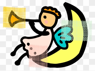 Horn Clipart Angel - Png Download