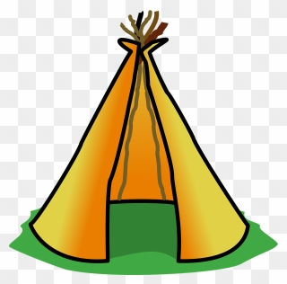 Tent Clipart Gallery - Teepee Clipart - Png Download