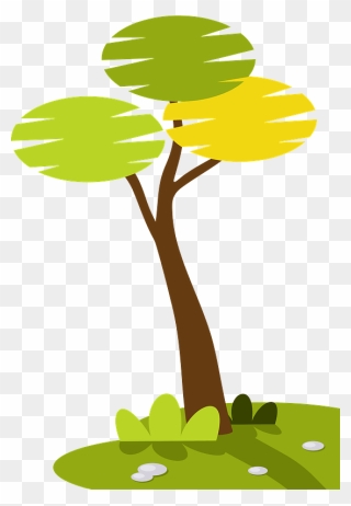 Tree On Island Clipart - Png Download