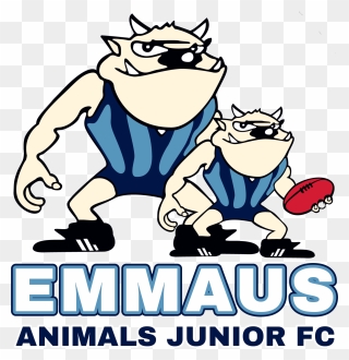 Animals Playing Football Clipart Clipart Free Stock - Emmaus Animals - Png Download