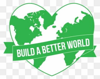 Build A Better World Campaign - Carte Monde Clipart