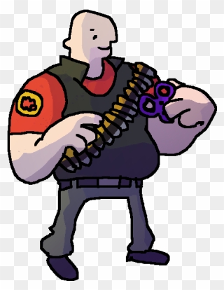 Heavy Likes Fidget Spinners Because They Sound Sorta Clipart