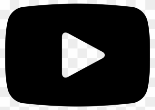 Youtube Logo Computer Icons - Black Transparent Youtube Icon Png Clipart