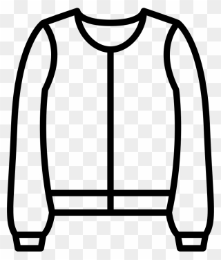 Cardigan Drawing Simple - Easy Leather Jacket Drawing Clipart