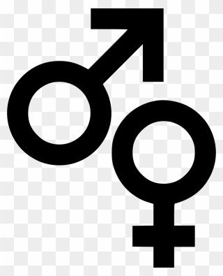 Female Symbols Sign Biology - Male Female Symbol Svg Clipart
