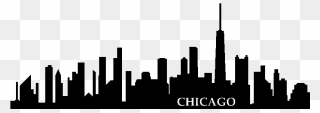 Wall Decal Skyline Cloud Gate - Wall Decal Clipart