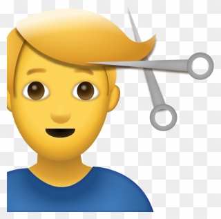 Haircut Emoji Clipart