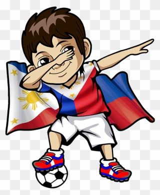 Pinoy Kid Cartoon Modern Clipart