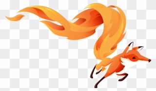 Fox Logo Png - Firefox's Fox Png Clipart