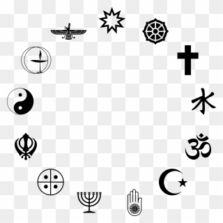 Clipart Star Religious - All Religion Symbols Png Transparent Png