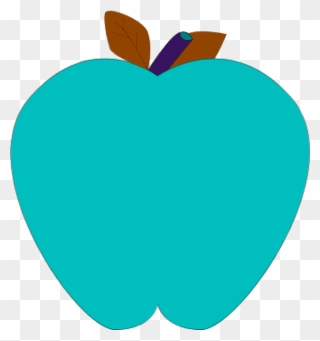 Color Apples Clipart - Blue Apple Clipart - Png Download
