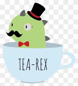 Tearexlogo - Tea Rex No Background Clipart