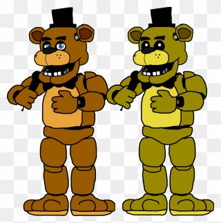 New Coloring Pages - Fnaf Freddy Fazbear Drawings Clipart