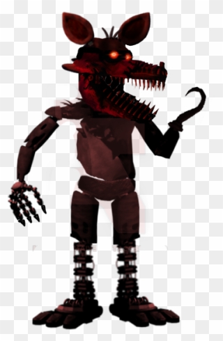 Five Nights At Freddy"s 4 Nightmare Clip Art - Foxy No Background - Png Download