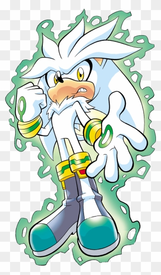 Transparent Andrew Jackson Clipart - Silver The Hedgehog Archie - Png Download