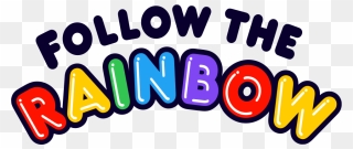 Follow The Rainbow - Graphic Design Clipart