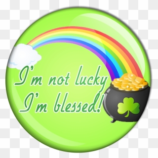 Rainbow Clip Lucky Charm - Pot Of Gold - Png Download