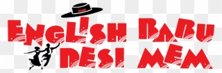 English Babu Desi Mem - English Babu Clipart