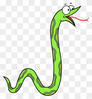 Picture - Cartoon Snake Transparent Background Clipart