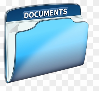 , Documents, Folder, Office, Text, File, Blue - File Documents Png Clipart