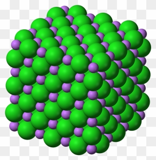 Lithium Chloride Model Clipart