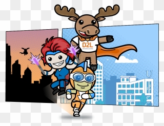 Image Of Superheroes That Are Promoting Our Internal - Cartoon Clipart