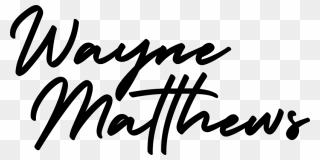 Wayne Matthews - Calligraphy Clipart