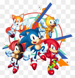 Sonic Mania Plus Characters Clipart