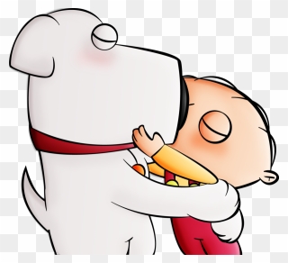 Just A Kiss By Romanticstyle-d3gajwy - Stewie X Brian Griffin Clipart