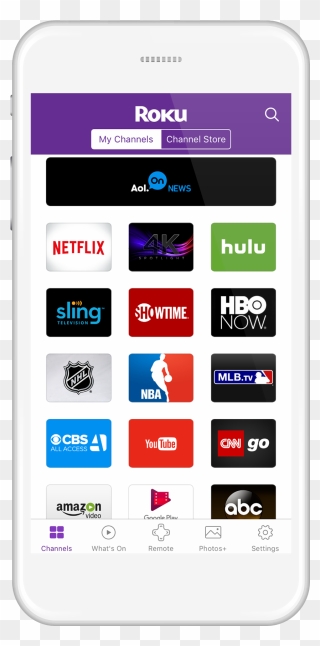 Roku Mobile App Iphone Clipart